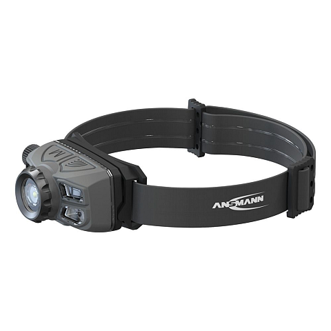 Ansmann HD450FRS Schwarz, Grau Stirnband-Taschenlampe LED