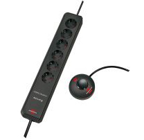 Brennenstuhl 1159450616 Verlängerungskabel 2 m 6 AC-Ausgänge Anthrazit