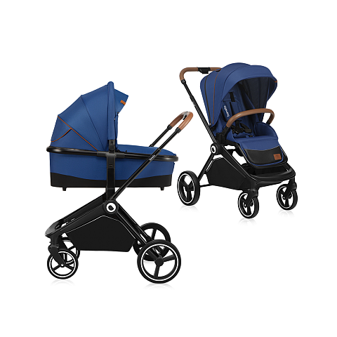 Lionelo Mika All Terrain-Kinderwagen 1 Sitz(e) Blau, Navy