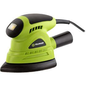 Fieldmann Electric Mouse Sander Plattenschleifer 13000 RPM Schwarz, Grün 130 W