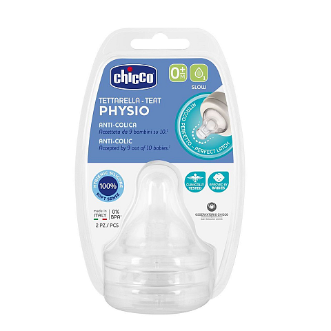 Chicco 00020311000000 Babyflaschenaufsatz Silikon Kieferorthopädisch