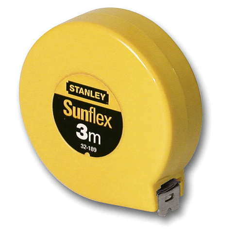 Stanley 0-32-189 Maßband 3 m Acrylnitril-Butadien-Styrol (ABS) Gelb