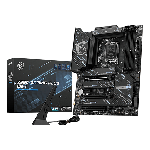 MSI Z890 GAMING PLUS WIFI Motherboard Intel Z890 LGA 1851 (Socket V1) ATX