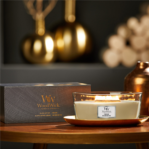 WoodWick Ellipse Giftset Fireside