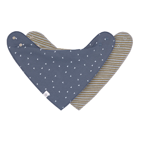 Lässig 1531015986 Babylätzchen Dribbel-/Bandana-Lätzchen Baumwolle