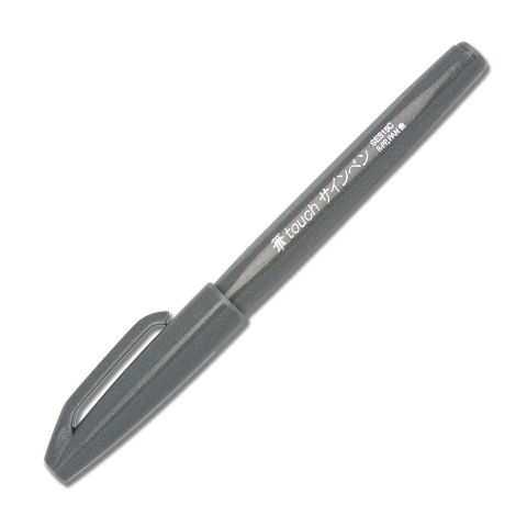 Pentel SES15C-N Kalligrafiefeder Grau 1 Stück(e)