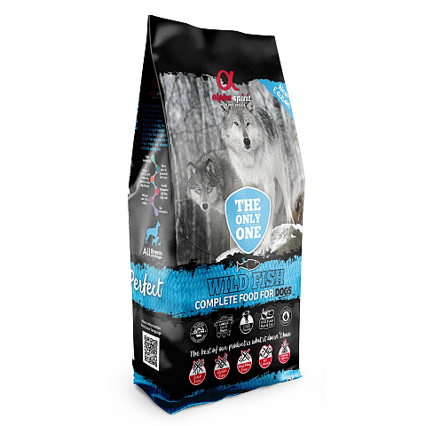 Alpha Spirit 8436586310295 Hunde-Trockenfutter 12 kg Adult Fisch