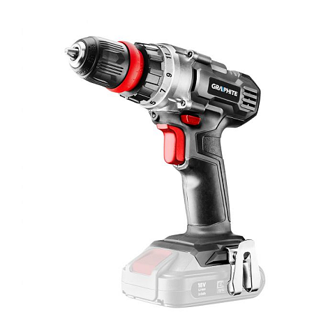 Graphite 58G022 Bohrmaschine 1250 RPM Ohne Schlüssel Grau