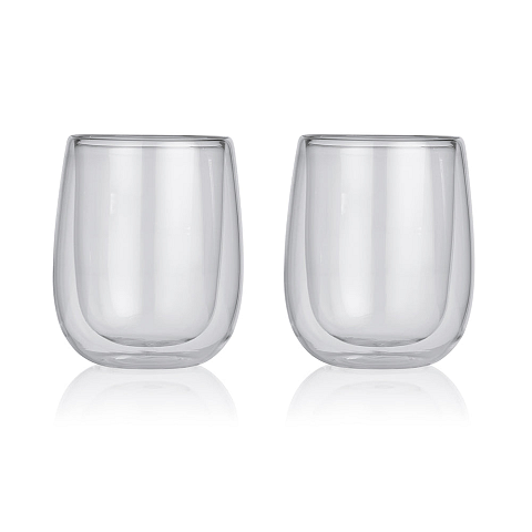 Gourmetmaxx Thermoglas L. Macciato 2er Set Transparent 2 Stück(e) 350 ml