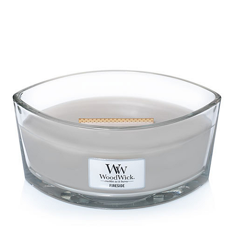 WoodWick 76106 Wachskerze andere Bernstein, Moschus, Vetiver Grau 1 Stück(e)