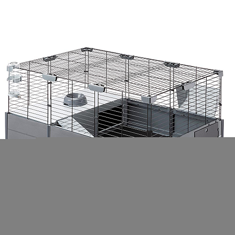 Ferplast Multipla Meerschweinchen, Rabit Grau