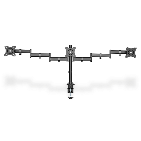 Digitus Triple Monitorhalterung, 3x 27", 3x 8 kg