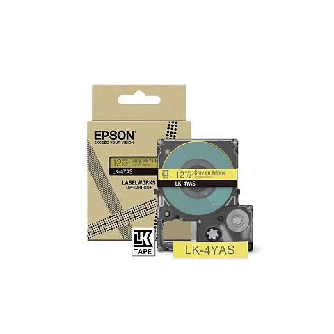 Epson LK-4YAS Grau, Gelb