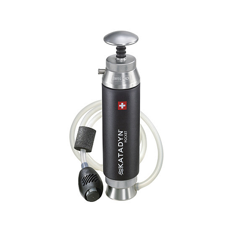 Katadyn POCKET Manueller Wasserfilter Schwarz