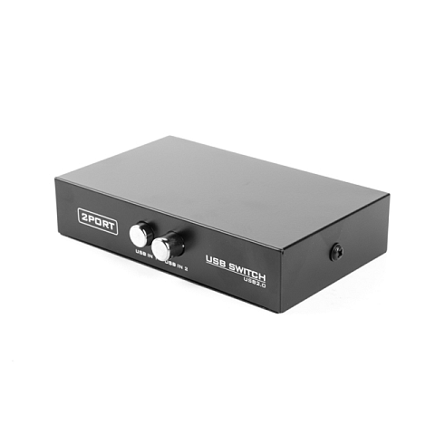 Gembird DSU-21 Tastatur/Video/Maus (KVM)-Switch Weiß