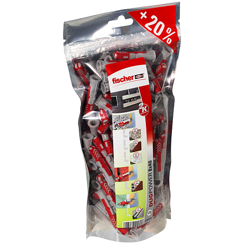 Fischer DuoPower 120 Stück(e) Dübel 30 mm