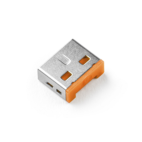 Smartkeeper UL03P1OR Schnittstellenblockierung USB Typ-A Orange Kunststoff 10 Stück(e)