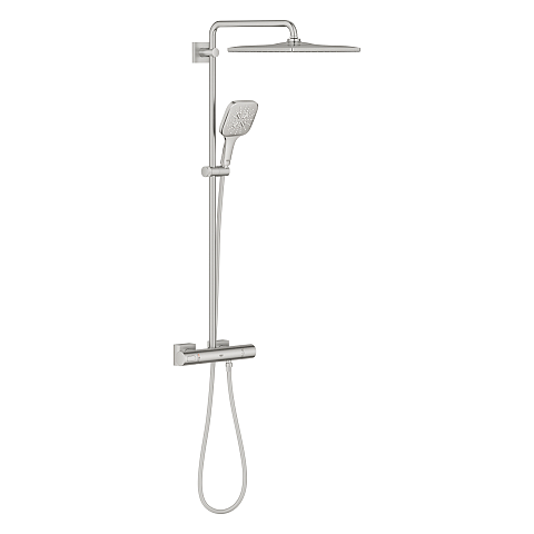 GROHE Rainshower SmartActive 310 Cube Duschsystem Stahl