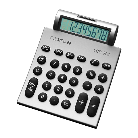 Olympia LCD 308 Taschenrechner Desktop Einfacher Taschenrechner