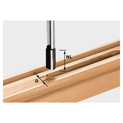 Festool 491090 Fräsaufsatz Groove cutter 1 Stück(e)