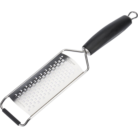 Westmark Technicus-Square Flache Reibe Schwarz, Edelstahl