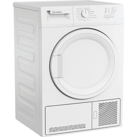 Indesit C YD C72 WWGL UK Wäschetrockner Freistehend Frontlader 7 kg Weiß