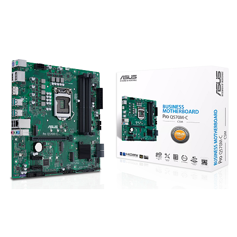 ASUS PRO Q570M-C/CSM Intel Q570 LGA 1200 (Socket H5) micro ATX