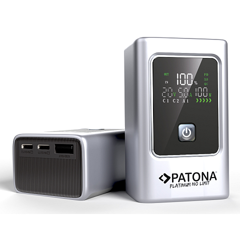 PATONA 4238 Powerbank Lithium-Ion (Li-Ion) 10000 mAh Silber