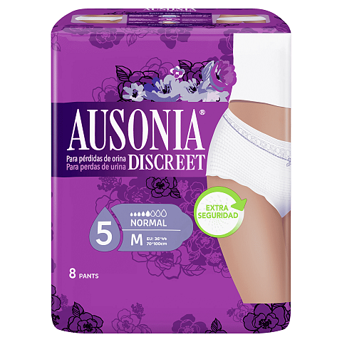 Ausonia DISCREET Normal M Frau Weiß 8 Stück(e)