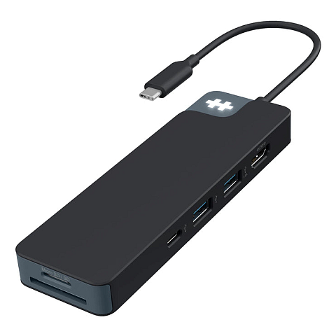 HYPER HD4102BKGL Schnittstellen-Hub USB 3.2 Gen 1 (3.1 Gen 1) Type-C 5000 Mbit/s Schwarz