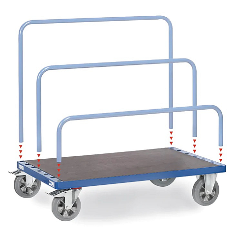 fetra 4465-1 Bollerwagen Stahl Transportwagen