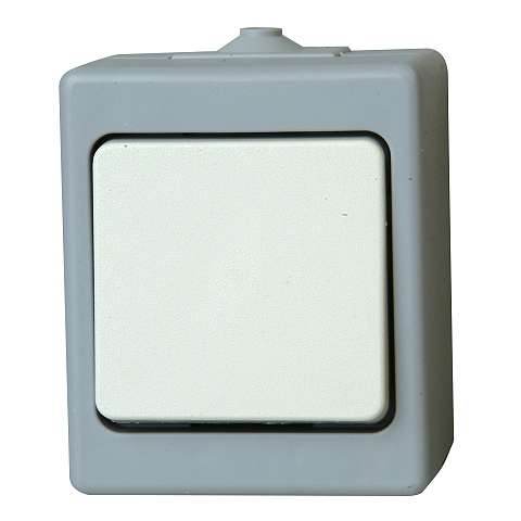 Kopp 564348006 Lichtschalter Grau, Weiß