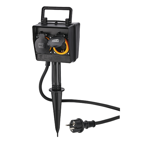 Hama 00223305 Steckdose Schwarz