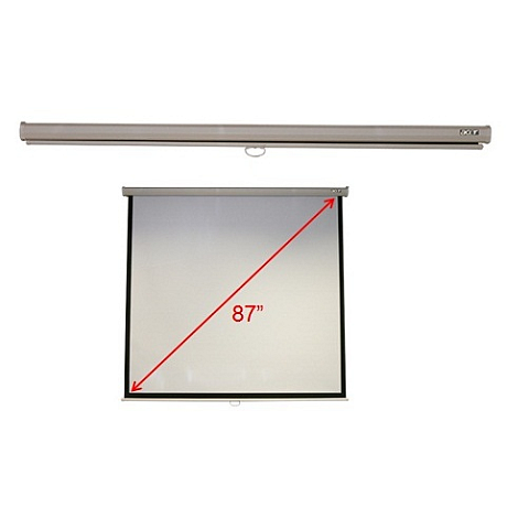 Acer M87-S01MW Projektionsleinwand 2,21 m (87") 1:1