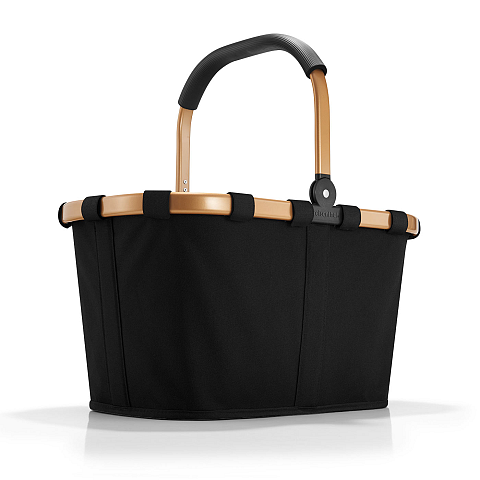 Reisenthel BK7041 Einkaufstasche Schwarz, Gold Einkaufswagen