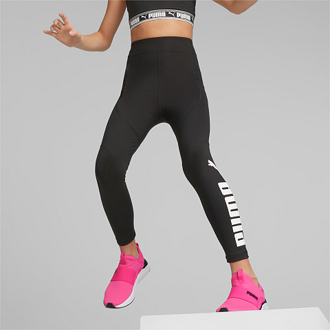 PUMA 673465_01_152 Sporthose Schwarz, Weiß