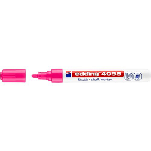 Edding 4095 Kreidestift Bullet Pink 1 Stück(e)