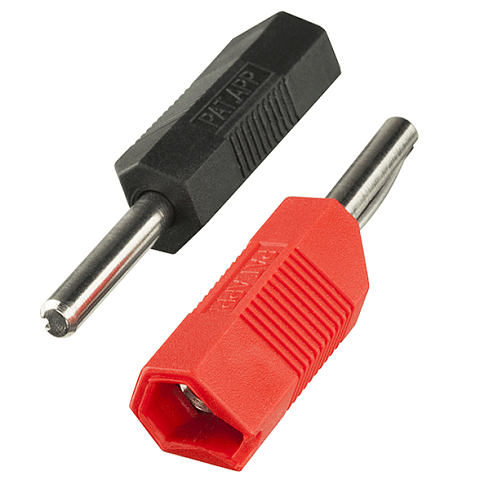 ElectraStim EM2220 Netzstecker-Adapter Schwarz, Rot
