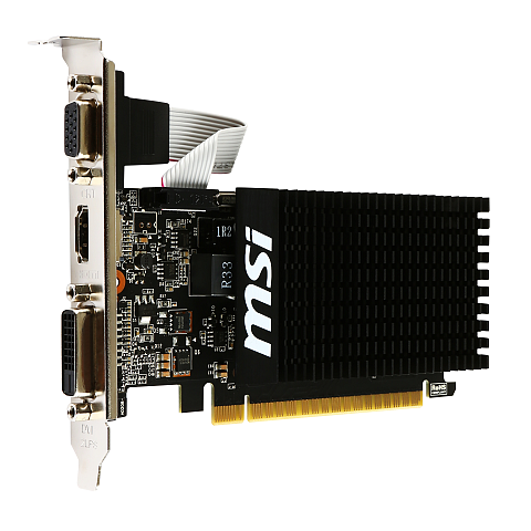 MSI GT 710 2GD3H LP Grafikkarte NVIDIA GeForce GT 710 2 GB GDDR3