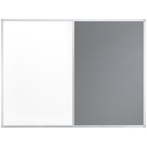 Franken CB300212 Magnettafel 900 x 600 mm Grau