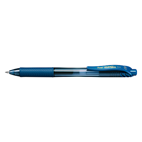 Pentel EnerGel X Anklippbarer versenkbarer Stift Navy