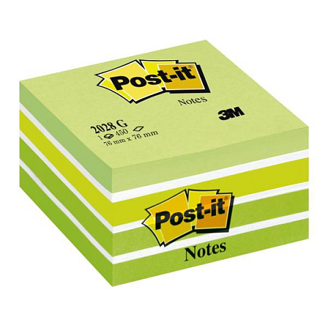 Post-It 2028-G selbstklebendes Etikett Grün, Weiß 1 Stück(e)
