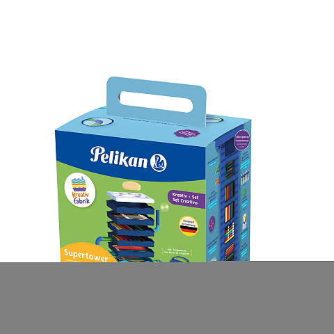 Pelikan Kreativfabrik Supertower mit 54 Teilen