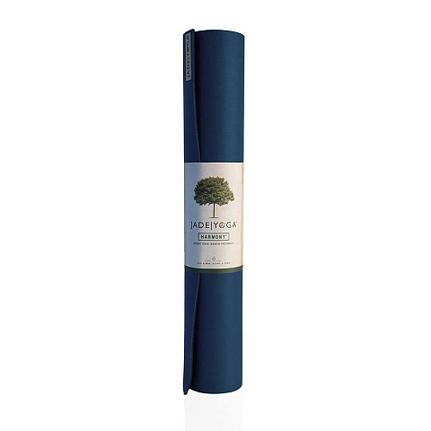 JadeYoga Harmony Yoga-Matte Gummi Blau