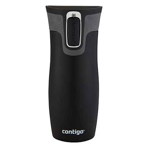 CONTIGO West Loop 470 ml Schwarz Edelstahl