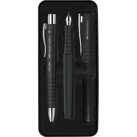 Faber-Castell Poly Ball Set Schwarz 3 Stück(e)