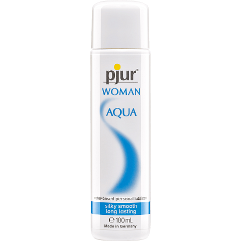 pjur WoMan Aqua Sexspielzeug, Vaginal 100 ml 100 g Gleitmittel auf Wasserbasis