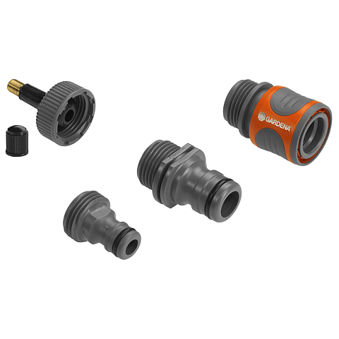 Gardena 2770-20 Anschlussteil für Wasserschlauch Grau, Orange 4 Stück(e)
