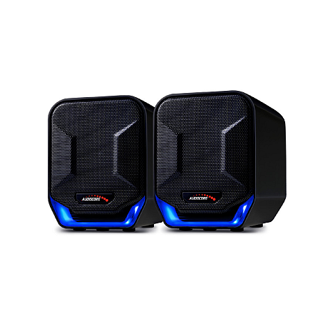 Audiocore AC865 Lautsprecher 2-Wege Schwarz Kabelgebunden 3 W