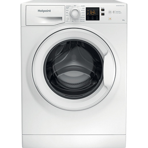 Hotpoint NSWF 846 W UK Waschmaschine Frontlader 8 kg 1400 RPM Weiß